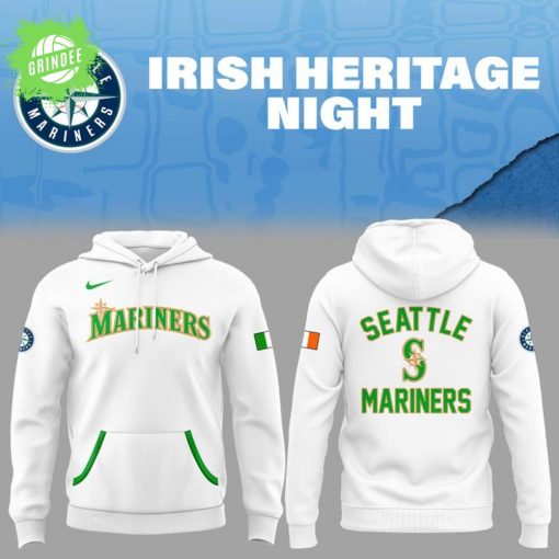 Seattle Mariners Irish Heritage Hoodie – Special Celebration Edition