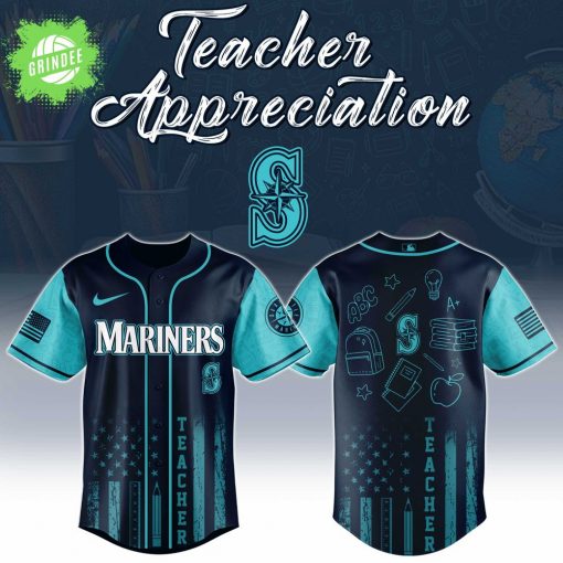 Seattle Mariners MLB x Teacher Appreciation Day Jersey Editions Limited 2025