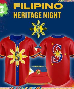 Seattle Mariners x 2025 Filipino Heritage Nights Jersey
