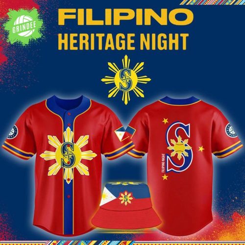 Seattle Mariners x 2025 Filipino Heritage Nights Jersey