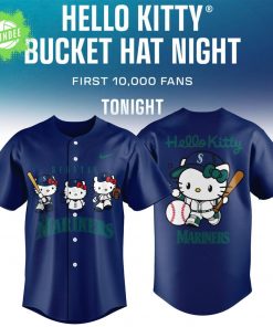 Seattle Mariners x Hello Kitty New Season Collection Baseball Jersey 2025 – Sanrio Baseball Collaboration