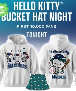 Seattle Mariners x Hello Kitty New Season Collection Hoodie 2025 – Cute & Sporty Fans Gear