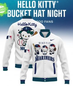 Seattle Mariners x Hello Kitty New Season Collection Jacket 2025 – Limited Edition Sanrio Baseball Apparel