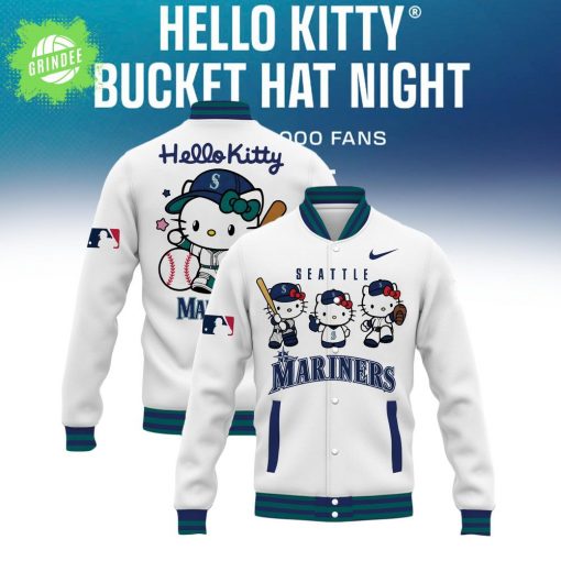 Seattle Mariners x Hello Kitty New Season Collection Jacket 2025 – Limited Edition Sanrio Baseball Apparel