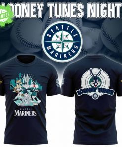 Seattle Mariners x Looney Tunes Night T-Shirt – 2025 Edition
