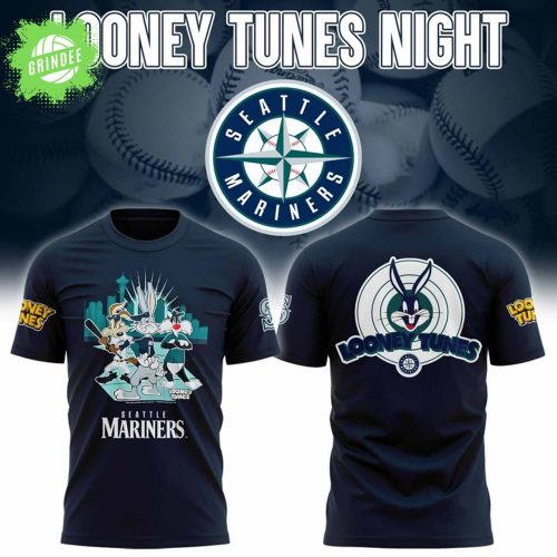 Seattle Mariners x Looney Tunes Night T-Shirt – 2025 Edition