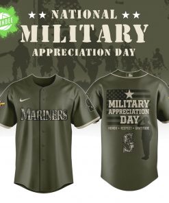 Seattle Mariners x Military Appreciation Day 2025 MLB Jersey – Limited Edition