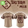 Atlanta Braves x Native American Tiki Totem Baseball Jersey 2025
