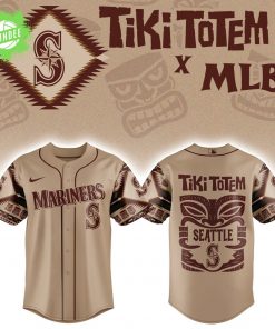 Seattle Mariners x Native American Tiki Totem Baseball Jersey 2025