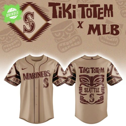 Seattle Mariners x Native American Tiki Totem Baseball Jersey 2025