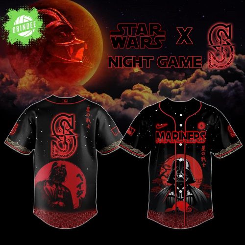 Seattle Mariners x Star Wars Baseball Jersey – Night Game Limited Edition 2025
