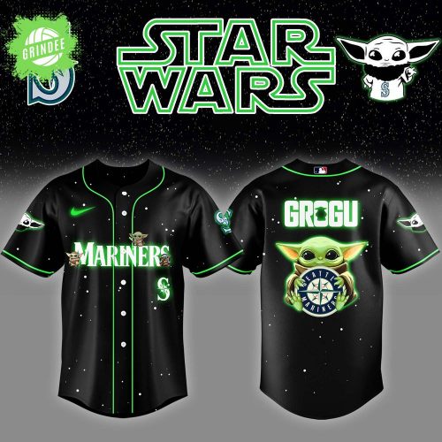 Seattle Mariners x Star Wars Grogu Night Jersey – Baby Yoda Crossover Baseball