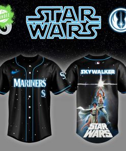 Seattle Mariners x Star Wars Luke Skywalker Night Jersey – Jedi MLB Edition