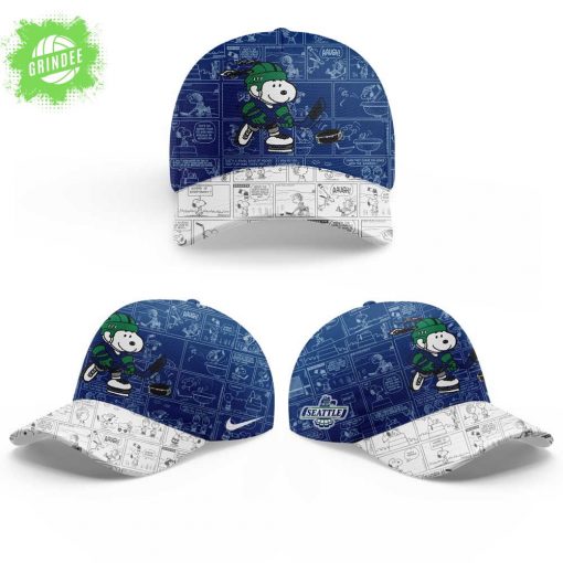 Seattle Thunderbirds 75th Anniversary Peanuts Hockey Jersey
