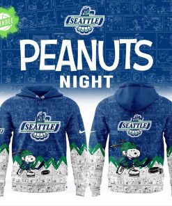 Seattle Thunderbirds 75th Anniversary Peanuts Hoodie