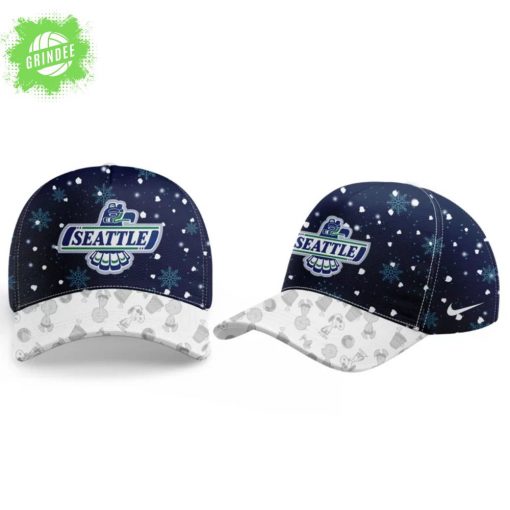 Seattle Thunderbirds Peanuts & Snoopy Navy Nike Hoodie Set