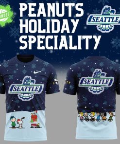 Seattle Thunderbirds Peanuts & Snoopy Navy Nike T-Shirt