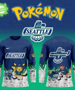 Seattle Thunderbirds x Pokémon Hockey Jersey – Special Edition