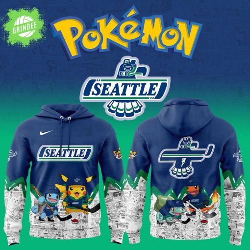 Seattle Thunderbirds x Pokémon Hoodie – Limited New Drop
