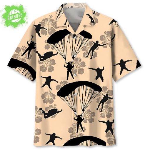 Skydiving Skydiver Hawaiian Shirt