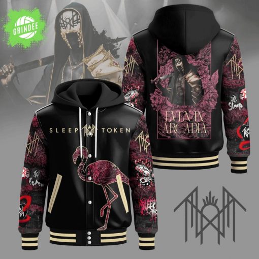 Sleep Token Hooded Baseball Jacket