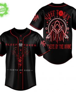Sleep Token The Teeth Of God Tour Baseball Jersey