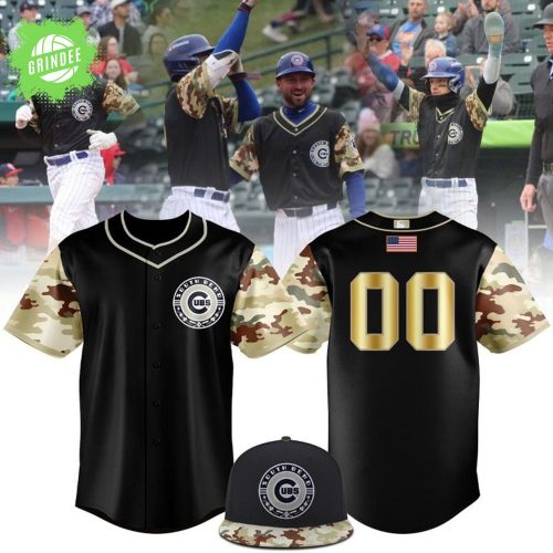 South Bend Cubs Military Appreciation Night Jersey 2025 – Patriotic Baseball Edition