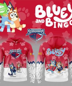 South Carolina Stingrays Bluey and Bingo Hoodie – Kids’ Favorite Crossover Apparel