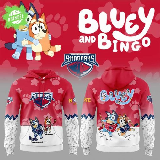 South Carolina Stingrays Bluey and Bingo Hoodie – Kids’ Favorite Crossover Apparel