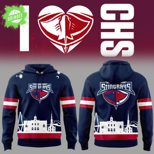 South Carolina Stingrays I ♥︎ CHS Night Hoodie – Exclusive Local Fans Hoodie
