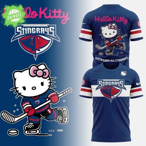 South Carolina Stingrays x Hello Kitty T-shirt – Sanrio x Hockey Special Edition