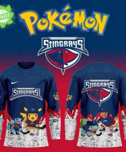 South Carolina Stingrays x Pokémon New Hockey Jersey – Anime x NHL Collector’s Jersey