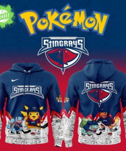 South Carolina Stingrays x Pokémon New Hoodie – Limited Edition NHL x Anime Apparel
