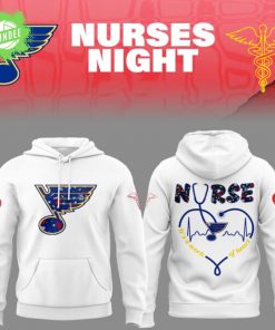 St. Louis Blues Nurses Night 2025 Hoodie