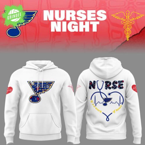 St. Louis Blues Nurses Night 2025 Hoodie