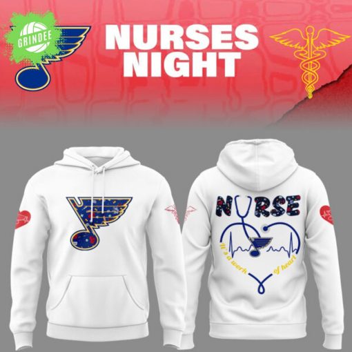 St. Louis Blues Nurses Night 2025 Hoodie
