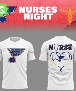 St. Louis Blues Nurses Night 2025 T-Shirt