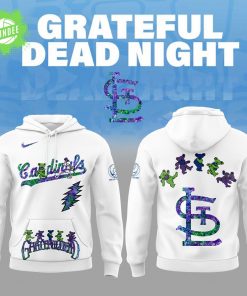 St Louis Cardinals Grateful Dead Night Hoodie 2025 Drop