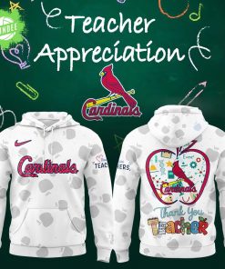 St. Louis Cardinals Happy Teacher Day 2025 Hoodie