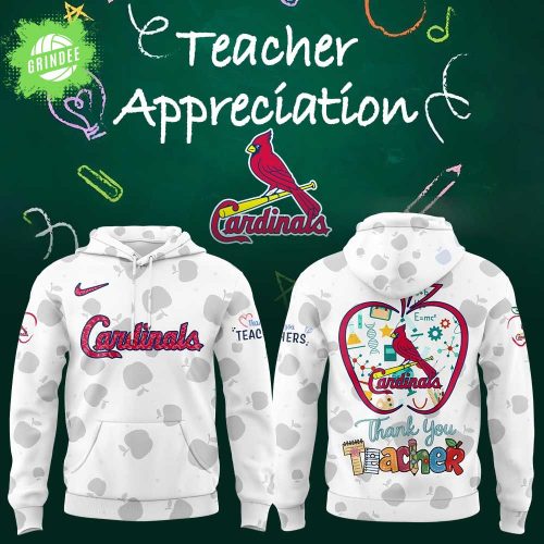 St. Louis Cardinals Happy Teacher Day 2025 Hoodie