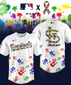 St. Louis Cardinals MLB Autism Awareness Special Edition 2025 Baseball Jersey