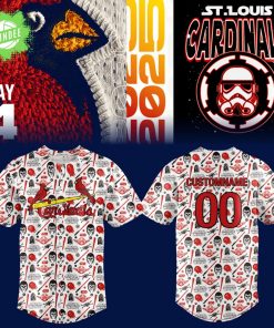 St Louis Cardinals Star Wars Night Baseball Jersey 2025 Special