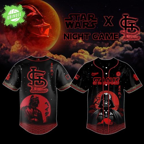 St. Louis Cardinals x Star Wars Baseball Jersey – Night Game Limited Edition 2025