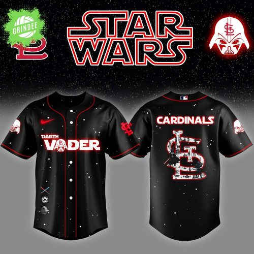 St. Louis Cardinals x Star Wars Darth Vader Night Jersey – Sith Baseball Fan Edition