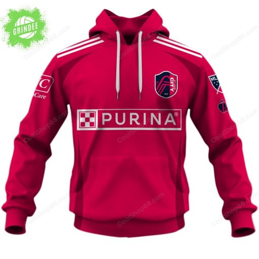 St. Louis City SC (MLS) Home Jersey Style Hoodie