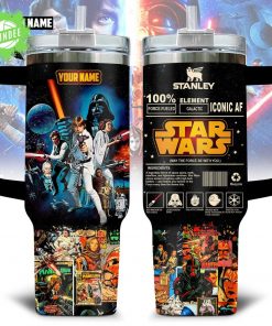 Star Wars Stanley Cup Custom Name Tumbler for Fans