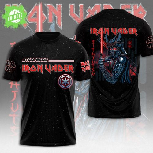 Star Wars x Iron Vader 3D T-Shirt – Sci-Fi Limited Edition