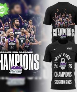 Stockton Kings G League Champions 2024-25 T-Shirt