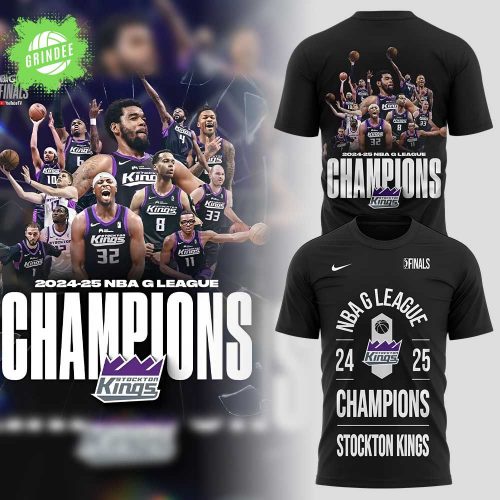 Stockton Kings G League Champions 2024-25 T-Shirt