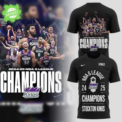 Stockton Kings G League Champions 2024-25 T-Shirt